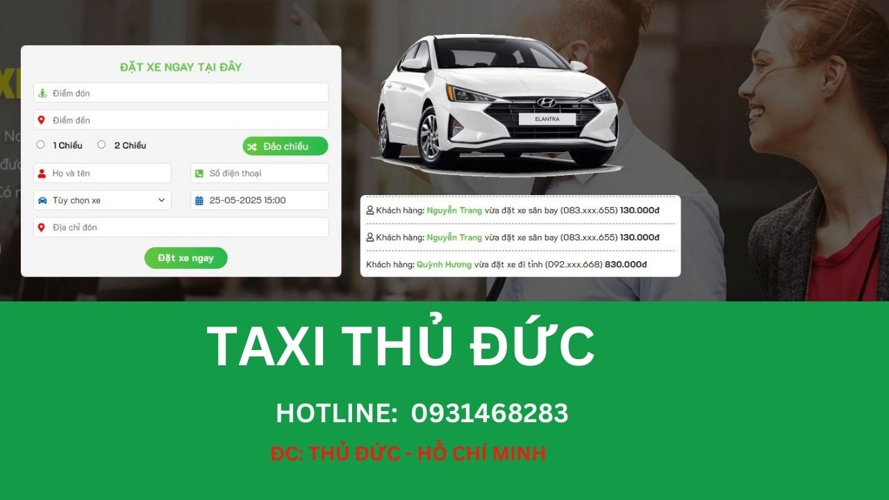 Tổng đài taxi Mai Linh thủ đức